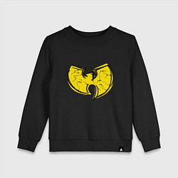 Свитшот хлопковый детский Style Wu-Tang, цвет: черный