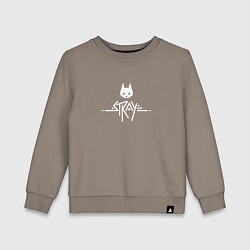 Детский свитшот Stray ровный логотип