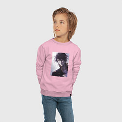 Свитшот хлопковый детский Кадис Этрама - Дворянство, цвет: светло-розовый — фото 2