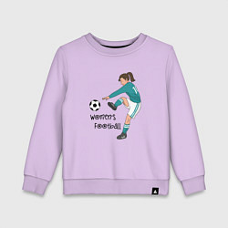 Детский свитшот Womens football