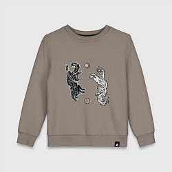 Детский свитшот Охотники Хати и Сколль