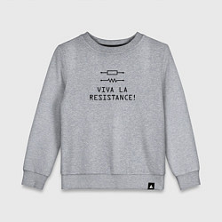 Детский свитшот Viva la resistance