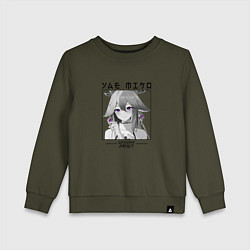 Детский свитшот Яэ Мико жрица