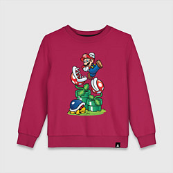 Детский свитшот Ретро Марио