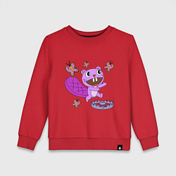 Детский свитшот Toothy trap