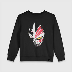 Свитшот хлопковый детский Полупустой Ичиго, цвет: черный