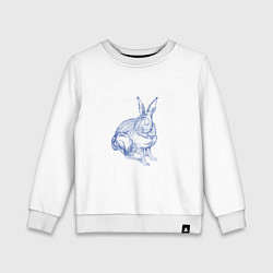 Детский свитшот Водяной кролик без фона