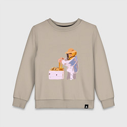 Детский свитшот Пчеловод и его пасека