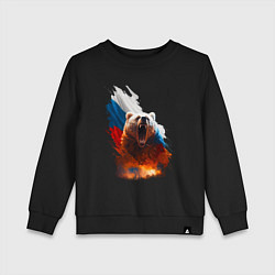 Детский свитшот Злой русский медведь