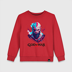 Детский свитшот God of War, Kratos
