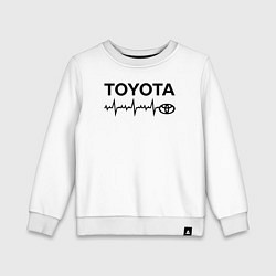 Детский свитшот Любимая Тойота