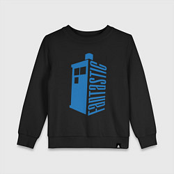 Детский свитшот Fantastic tardis