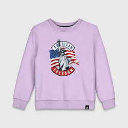 Детский свитшот American freedom