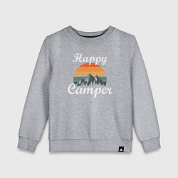 Детский свитшот Happy camper