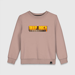 Детский свитшот Deep Rock Galactic logo