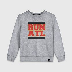 Детский свитшот Run Atlanta Hawks