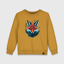 Детский свитшот Огненная лисица