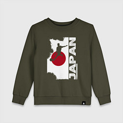 Детский свитшот Футбол Японии