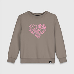 Детский свитшот Blackpink worldtour bornpink