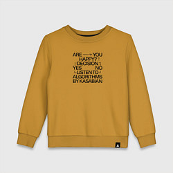 Детский свитшот Kasabian Algorithms