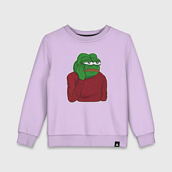 Детский свитшот Лягушонок Пепе вымотался