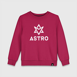 Детский свитшот Astro logo