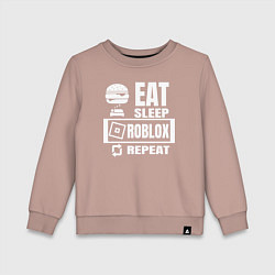 Детский свитшот Роблокс на повторе