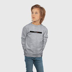 Свитшот хлопковый детский Сибирь регионы России, цвет: меланж — фото 2