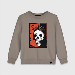 Детский свитшот Punks skull