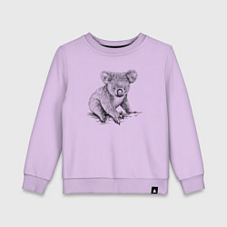 Детский свитшот Коала сидит