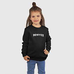 Свитшот хлопковый детский Depeche Mode - Devotee Mode, цвет: черный — фото 2