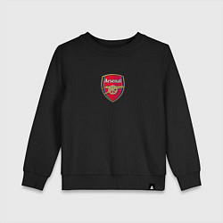 Свитшот хлопковый детский Arsenal fc sport club, цвет: черный