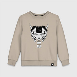 Детский свитшот Маска демона Они