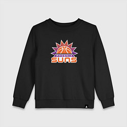 Свитшот хлопковый детский Phoenix Suns, цвет: черный