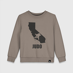 Детский свитшот Дзюдо Калифорния