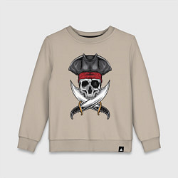 Детский свитшот Одноглазый роджер