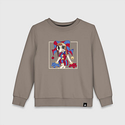 Детский свитшот Pixel Pomni