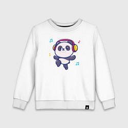 Детский свитшот Music panda