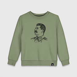 Детский свитшот Профиль Сталина