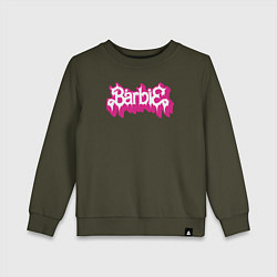 Детский свитшот Barbie pink