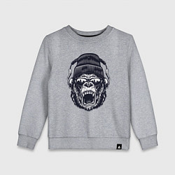 Детский свитшот Music gorilla