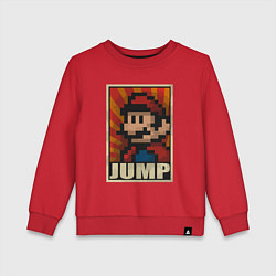 Детский свитшот Jump Mario