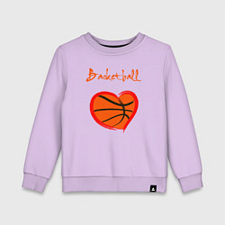 Детский свитшот Basket love