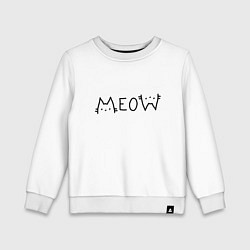 Детский свитшот Мяу котики