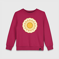 Детский свитшот Медаль из окружностей