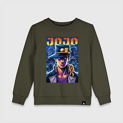 Детский свитшот Jojo - Jotaro Kujo ai art