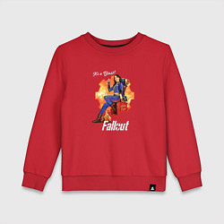 Детский свитшот Nuka Cola and Lucy MacLean Fallout