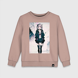 Детский свитшот Надзуна Нанакуса - Песнь ночных сов