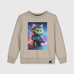 Детский свитшот Cool kitten - special cyberforces
