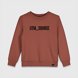 Детский свитшот Utm source
